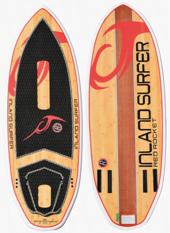 Inlnad S Urfed Red Rocket Wakesurfer