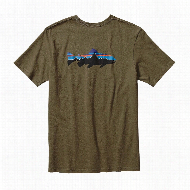 Patagonia Fitz Roy Trout Cotton T-sirt