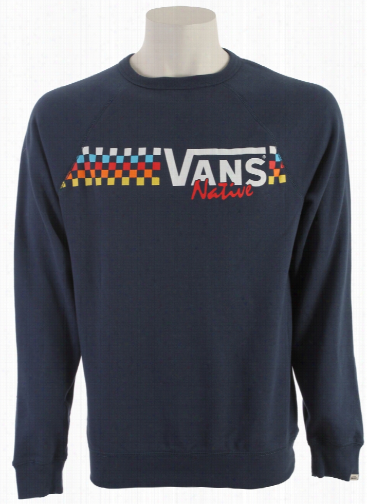 Vans Native Check Crew Sweatshirt