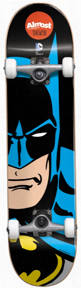 Almost Batman Split Fac Emini Daewon Skateboard Compltee