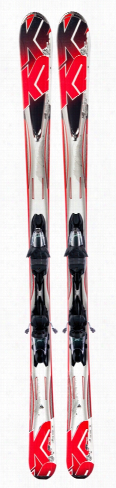 K2 A.m.p. Force Skis W/ Marker M33 10.0 Bindings