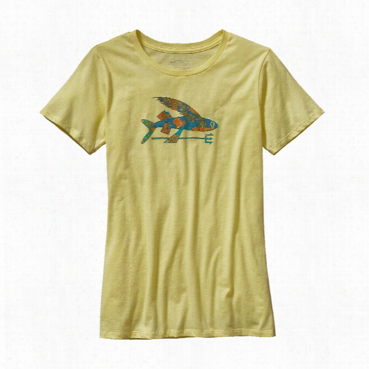 Patagonia Isle Wild Flying Fish Cottn Crew T-shirt