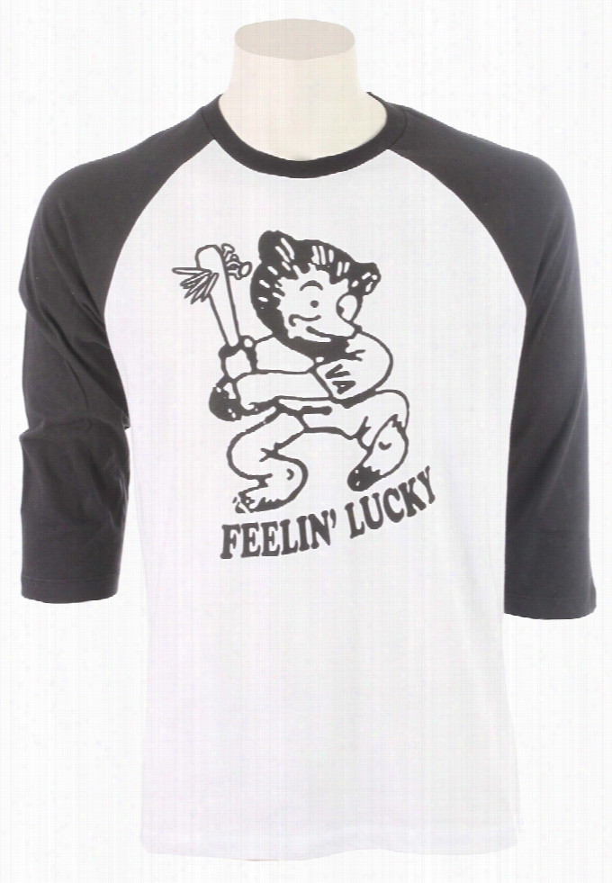 Rvca Feelin Lucky Raglan