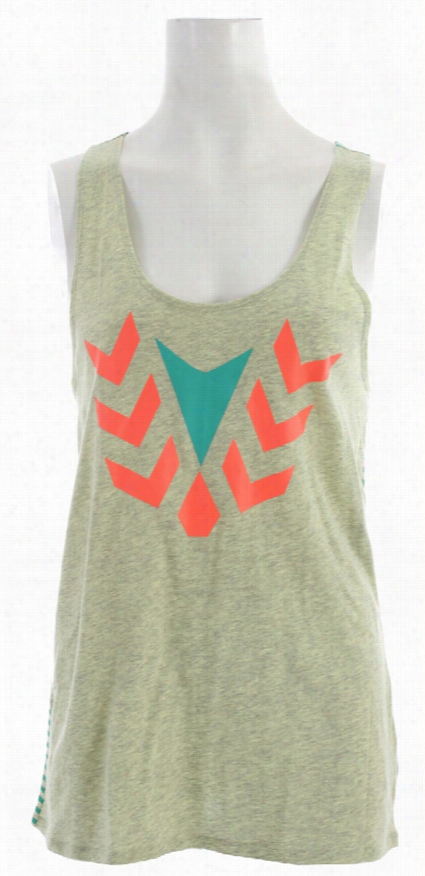 Volcom Ddown To The Wire Knot Back Tank Top