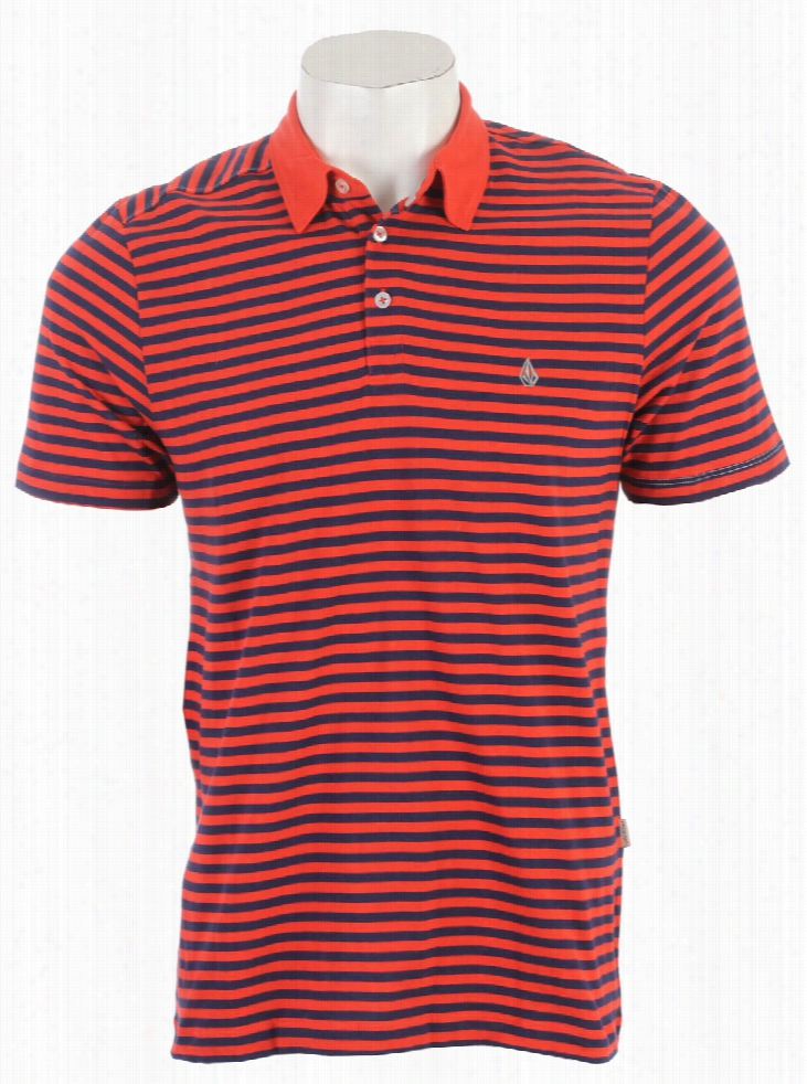 Volcom Wowzer Ss Tripe Polo