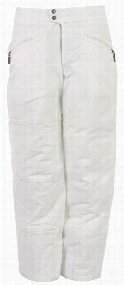 White Sierra Slider Insulated 31in Snowboard Pants