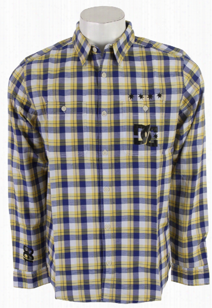 Dc Tp Plaidstrana L/s Shirt