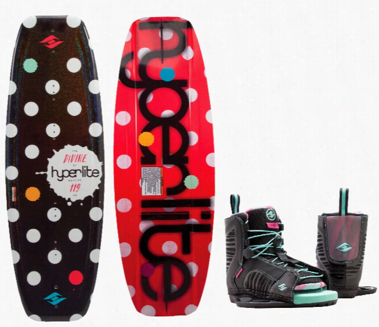 Hyperlite Divine Jr Wakeboard W/ Jinx Jr Bindings