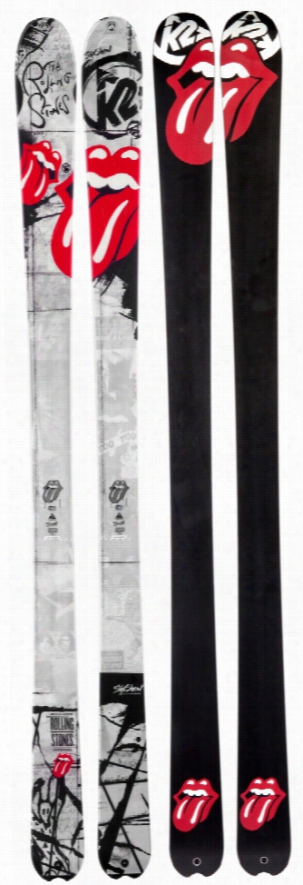 K2 Sideshow Rs1 50th Anniversary Rolling Stonds Skis