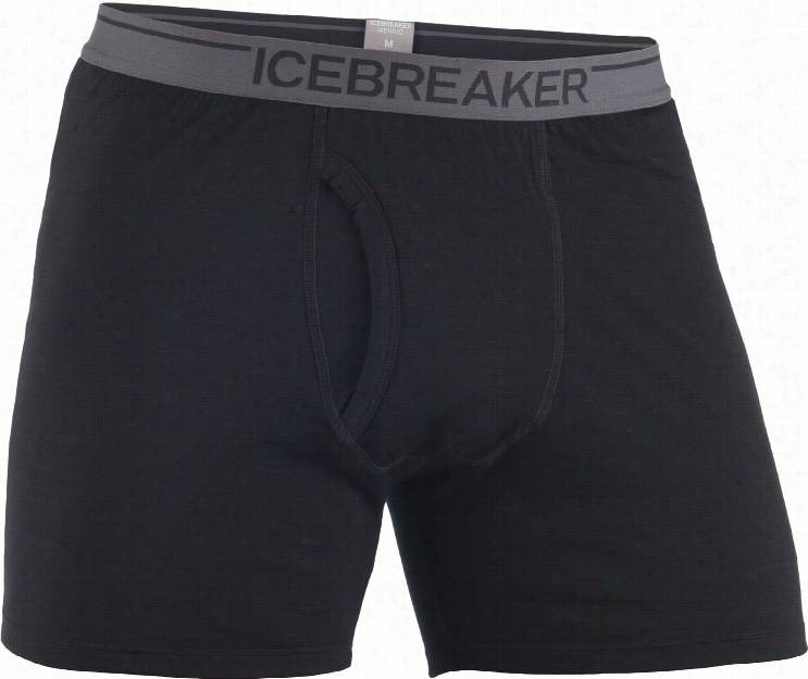 Icebreaker Anatomicar Elaxed Boxers W/ Fly Underwear