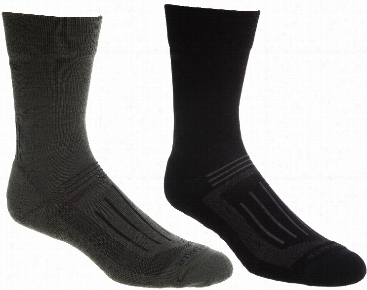 Icebreaker Hke Light Crew 2 Pack Socks