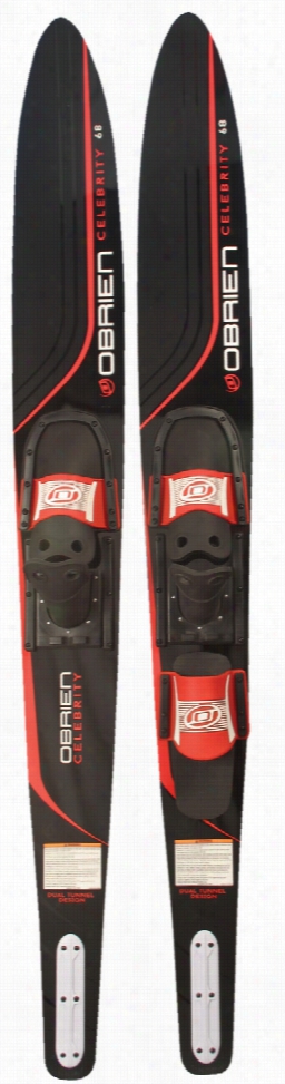 O&apos;brien Person Of Note Red Combo Waterski W/ 700/adjrtp Bindings