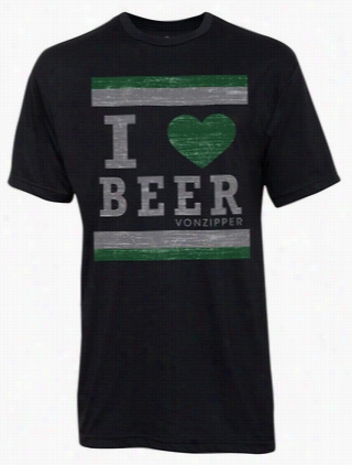 Vonzipper I Heart Beer T-shirt