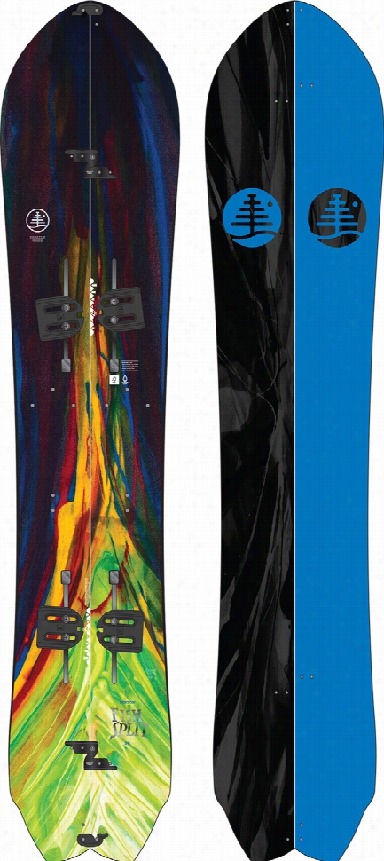 Burto N Fiish Blem Splitboard