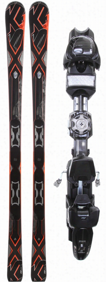 K2 A.m.p. Bollt Skis W/ Marker Mx 12.0 Ddmo Bindings