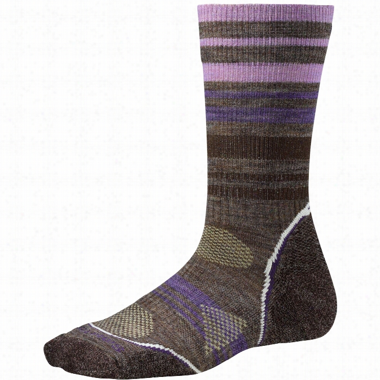 Smartwoolp Hd Outdoor Light Pattern Crew Socks