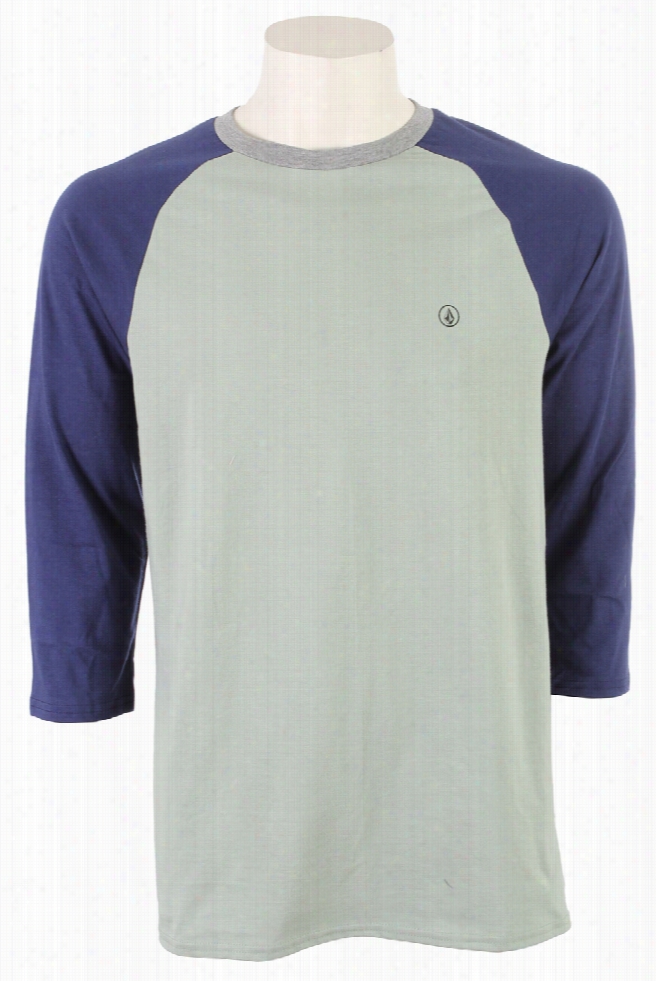 Volcom Summer Peaks 3/4 Sleeve Raglan