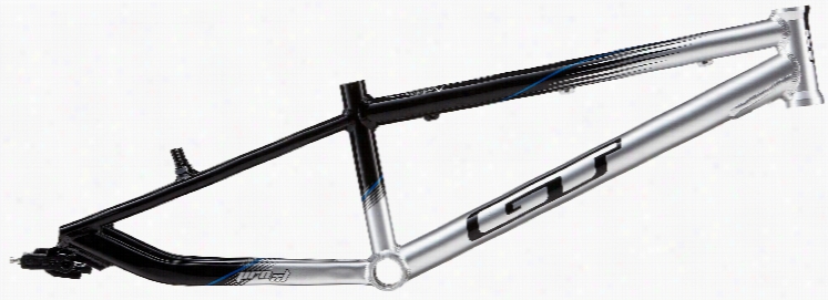 Gt Pro Series Pro  Xl Bmx Frame Black/silver 21iin Top Tube