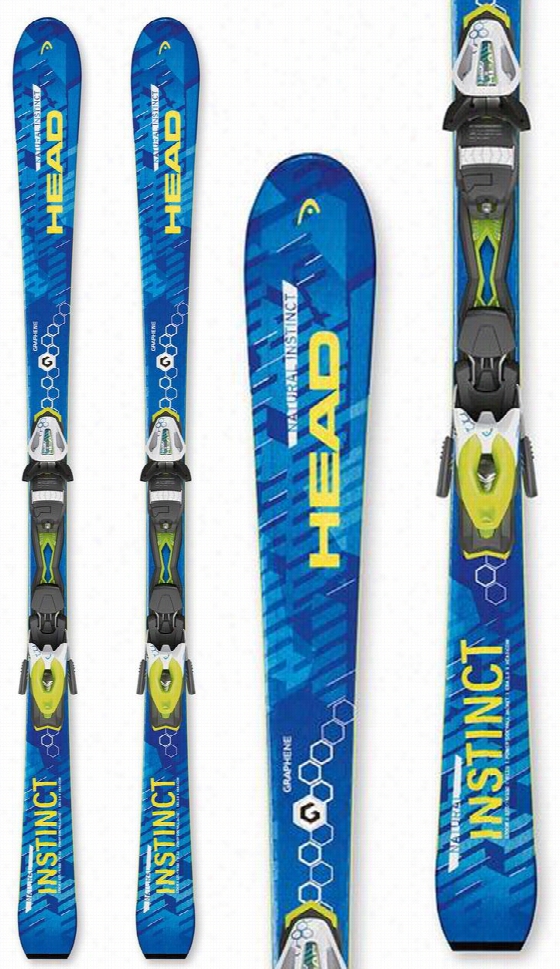Head Natrual Instinct Skis W/ Tyr Pr 10 Promo Bindings