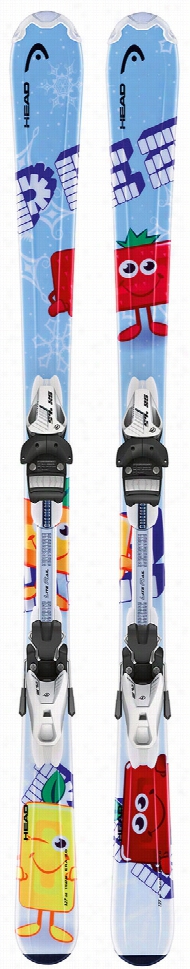 H Ead Pez Team Skis W/ Lrx 4.5 Ac Bindings