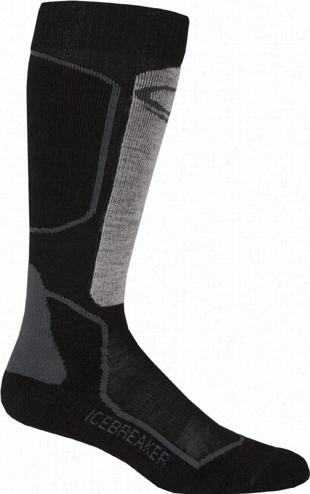 Icebreaker Ski+ Over The Caf Ligh T Cushion Socks