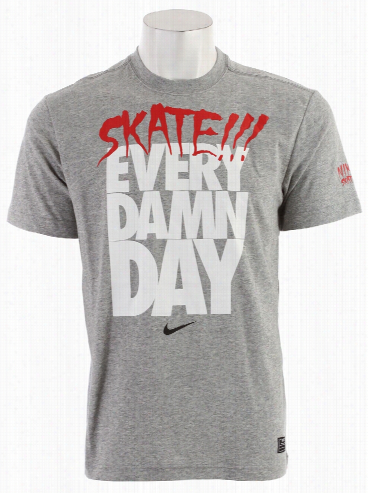 Nie Nekface Skate Edd Dri-fit Shirt