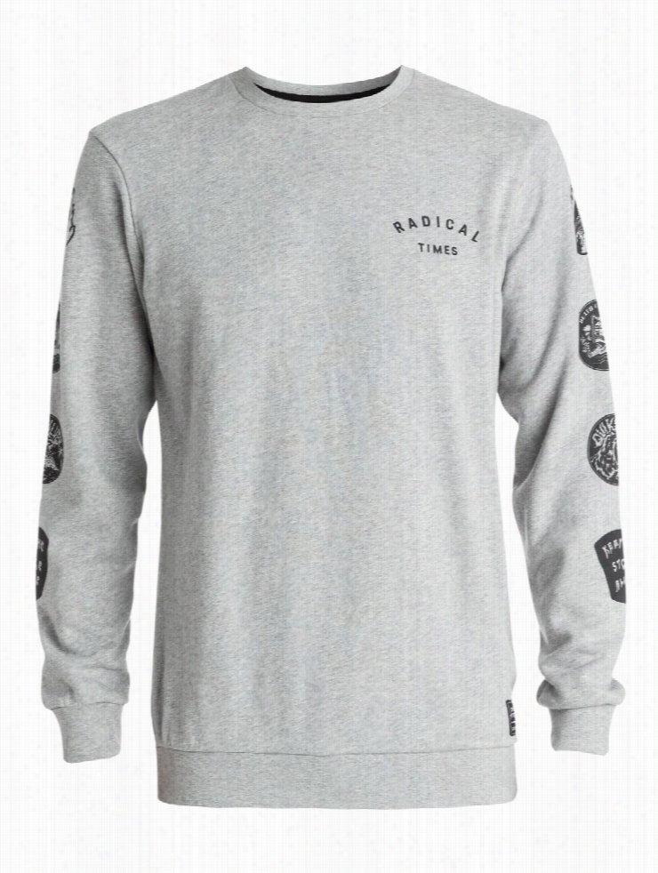 Quiksilver Skull Cave Crew Sweatshirt