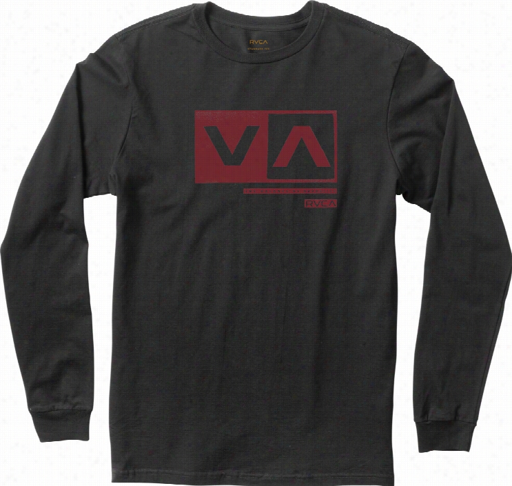 Rvca Cuy Out Boxl /s T-shirg