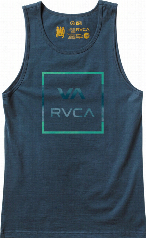 Rvca Va All The Way Stripe Tank