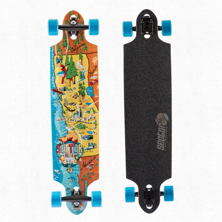 Scetor 9 Traveler Longboard Complete