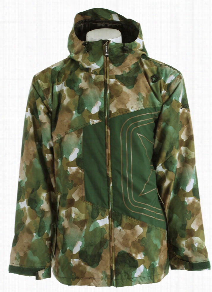 Sessionns Truth Camo Snowboard Jacket