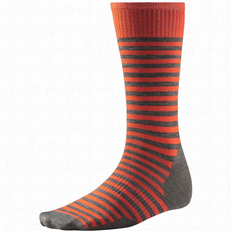 Smartwkol Stria Crew Socks