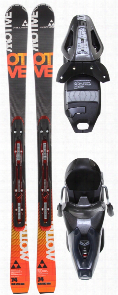 Fsicher Motive 74 Powerrail Skis W/ Rs 10 Powerrail Bindings