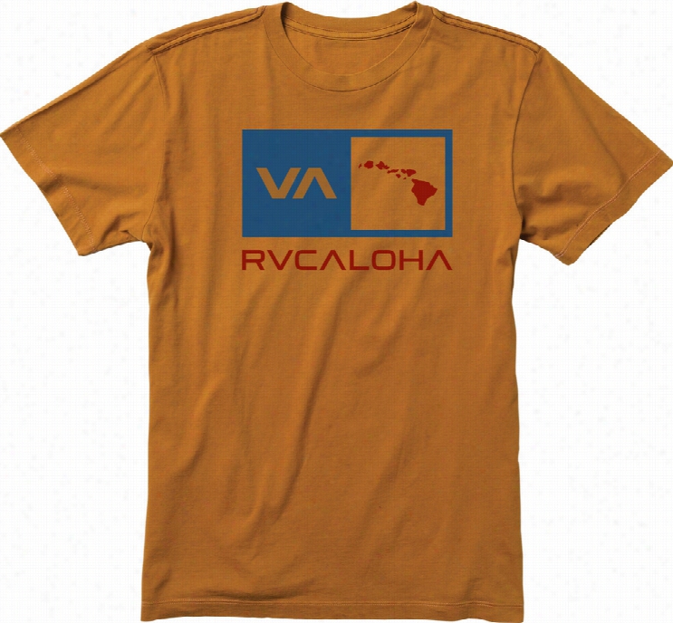 Rvca Va Island Blanace Box T-shirt