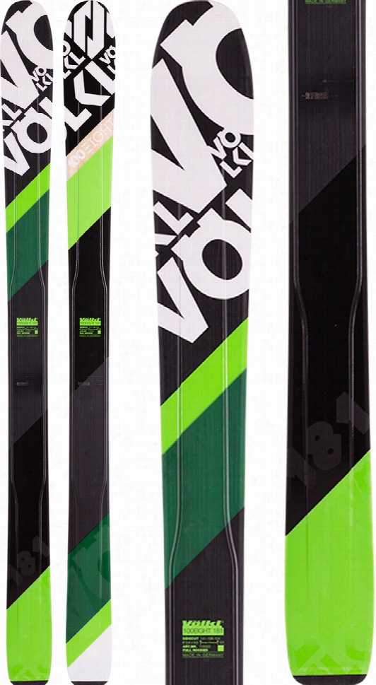 Volkl 100eight Skis