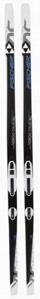 Fischer Jpiter Control Mounted Cross Country Skis