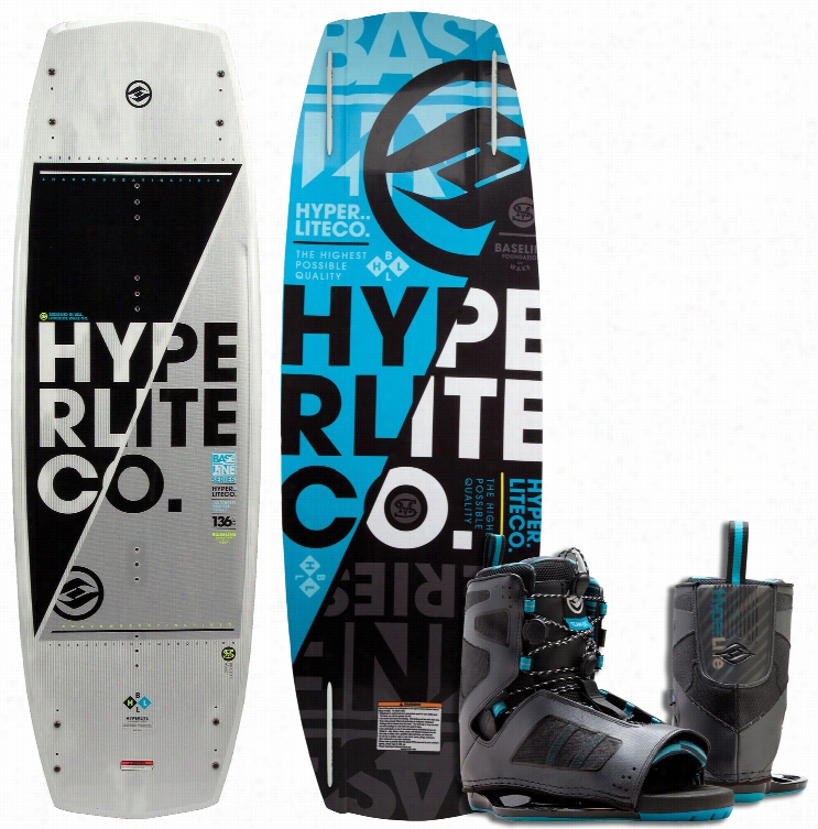 Hyperlite Baseline Wakeboard W/  Team Bindings