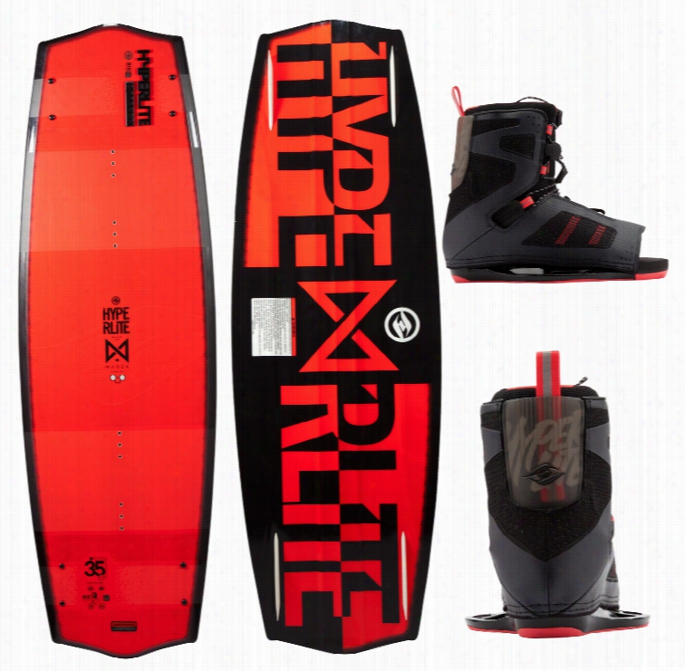 Hyperlite Marek Bio Wakeboard W/ Team Ot Bindings