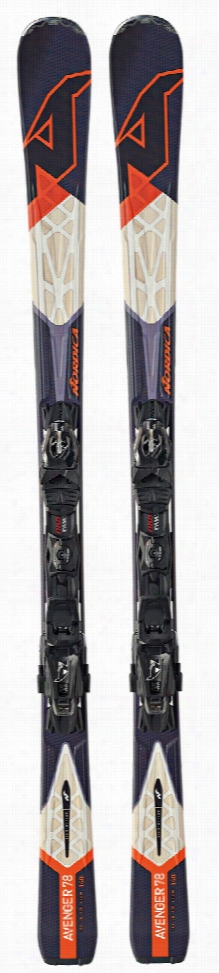 Nord1ca Avenger 78 Ca Evoo Skis Black W/ Nn Adv P.r. Evo Bunker Dings