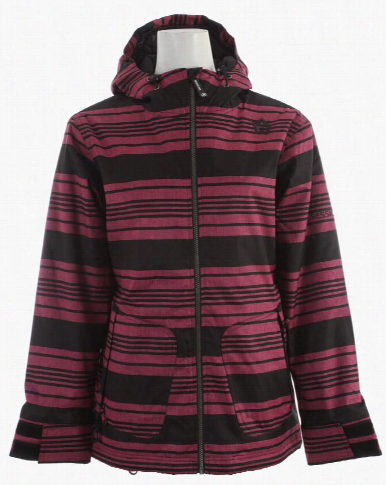 Sessionz Jane Heather Stripe Snowboard Jacket