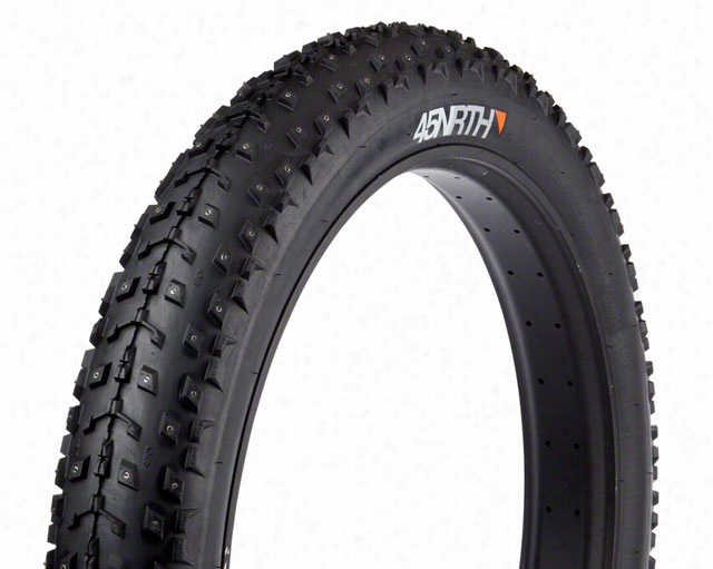 45north Dillinger Studded Folding 120tpi Fat Bike Tire