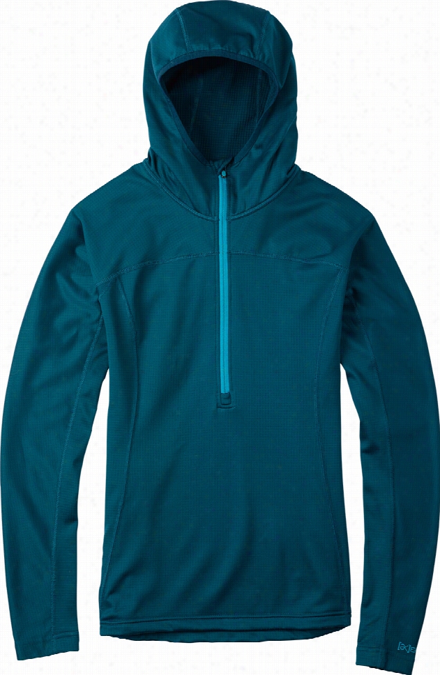 Burton Ak Grid Half-zip Hoody Fleece