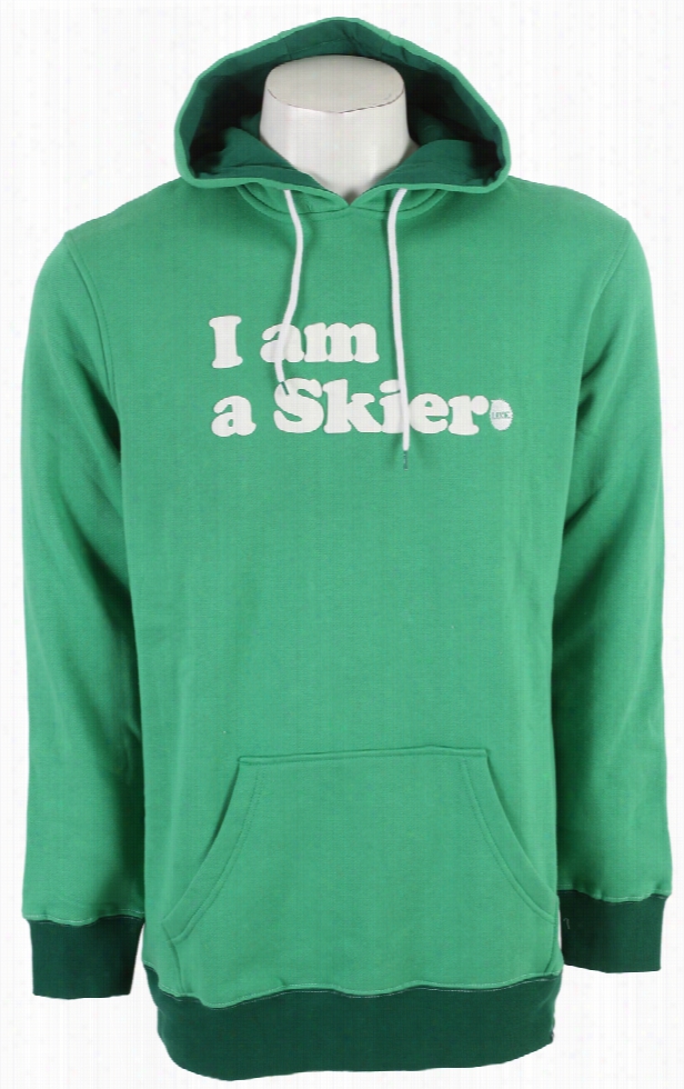 Line I Am A Skier Po  Hoodie