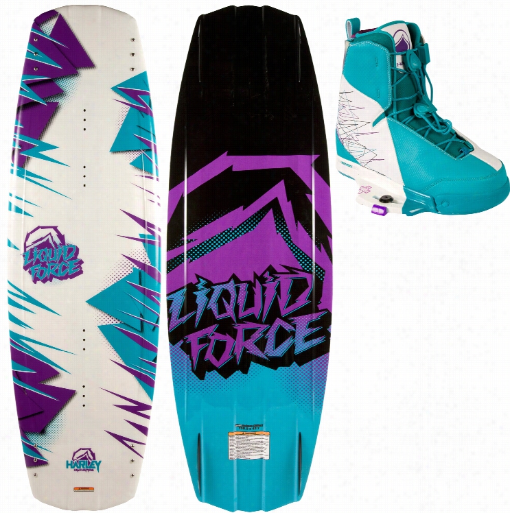 Liquid Force Harley Wakeboard W/ Hsrley Bindings