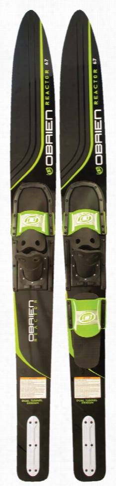 O&apos;brien Reactor Combo Waterski  W/ 700/adj Rtp Bindings