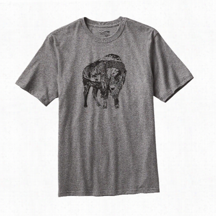 Patagonia Illustrated Buffalo Cotton T-shirt