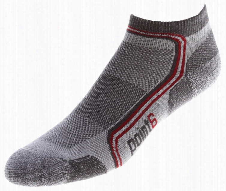 Point6 Running Flash Extra Light Mini Crew Socks