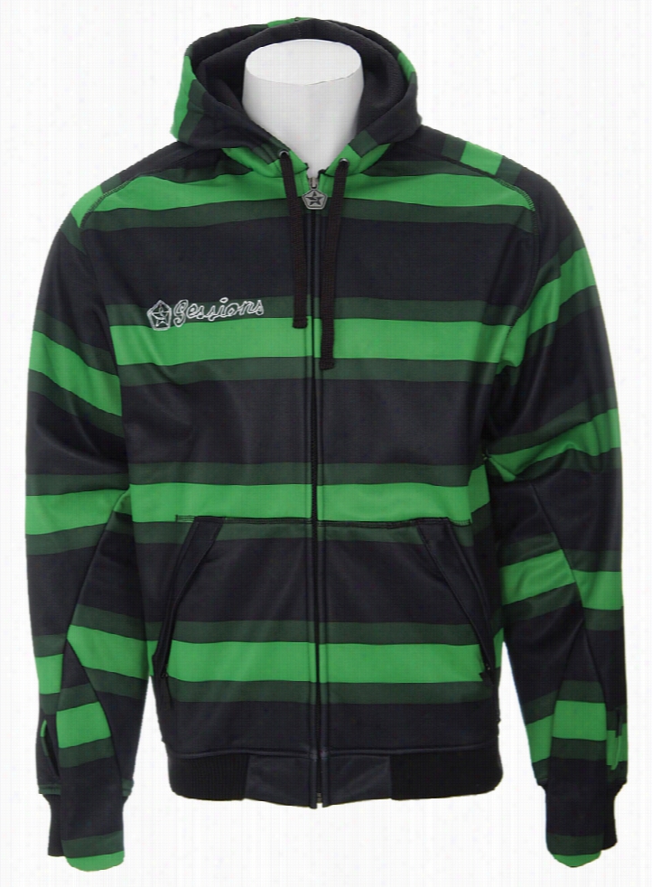 Sessions Stripe Softshell Jacket