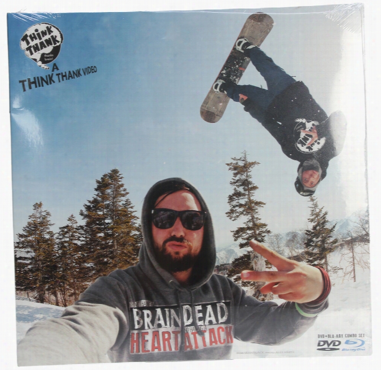 Think Thank Brain Dead Heart Atta Ck Snowbooard Dvd/bluray Combo