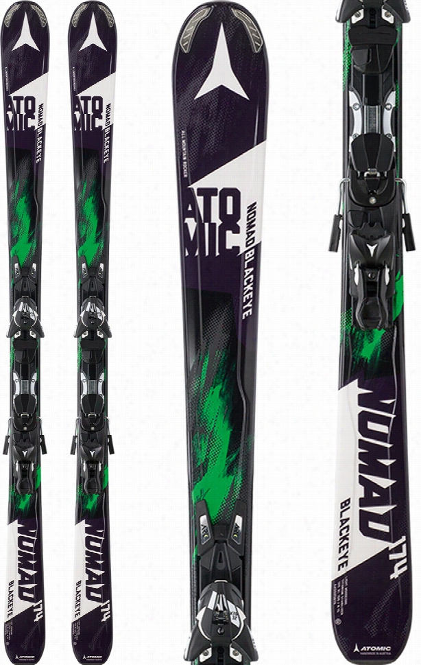 Ato Mic Nomad Blackeye Arc Skis W/ Xto 12  Bindings